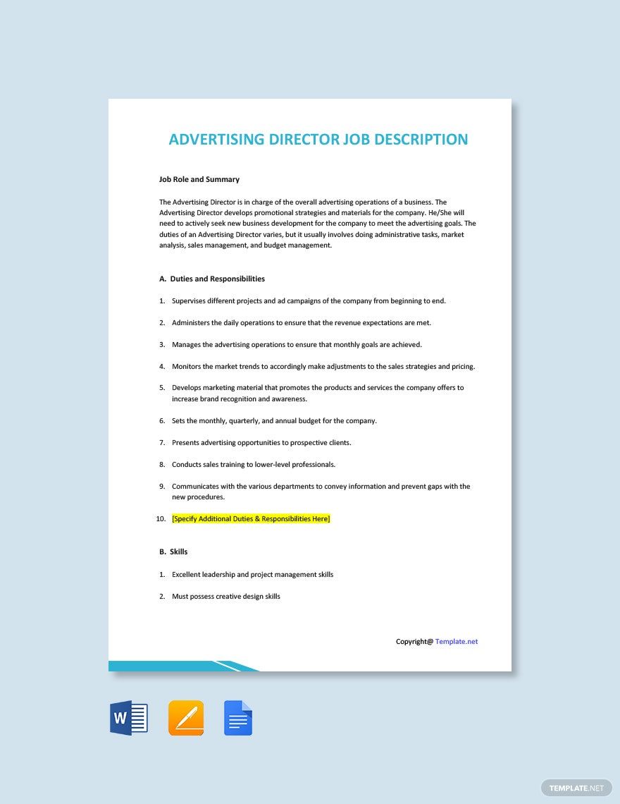 advertising-job-description-word-templates-design-free-download