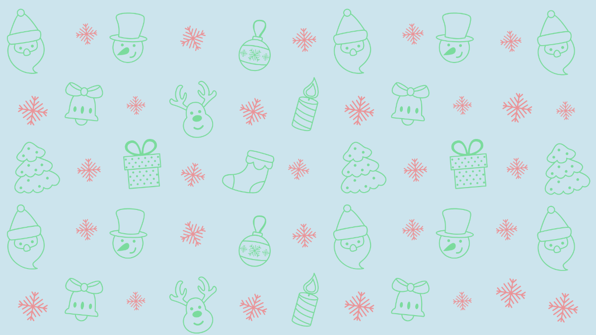 Free Christmas Email Background