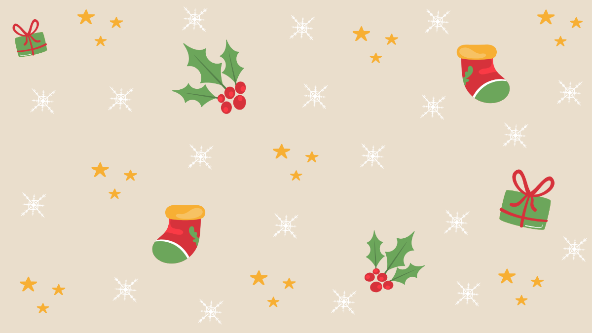 Christmas Emoji Background