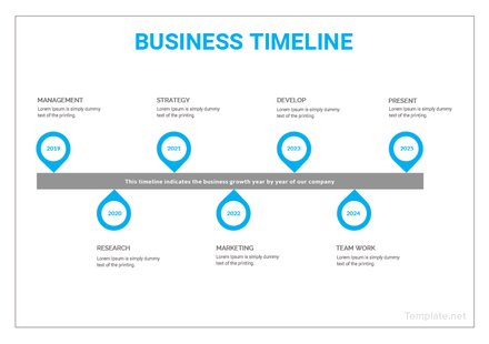 Blank Life Timeline Template in Microsoft Word, Apple pages | Template.net