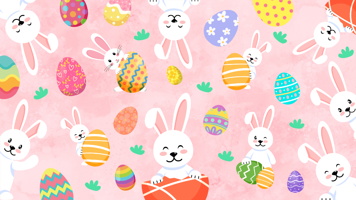 Easter Preppy Background