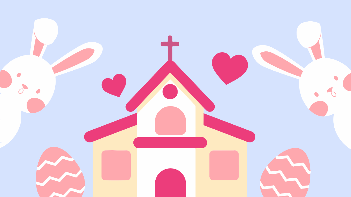 Easter Church Background