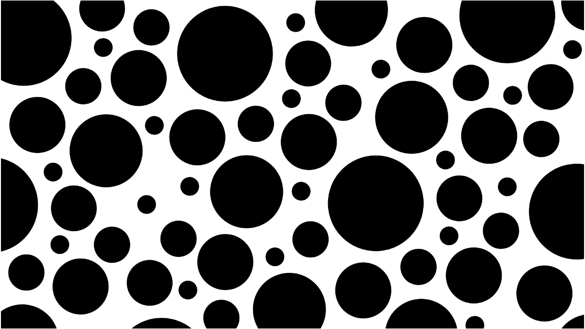 Black Circle White Background
