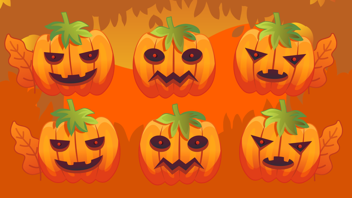 Free Halloween Orange Background