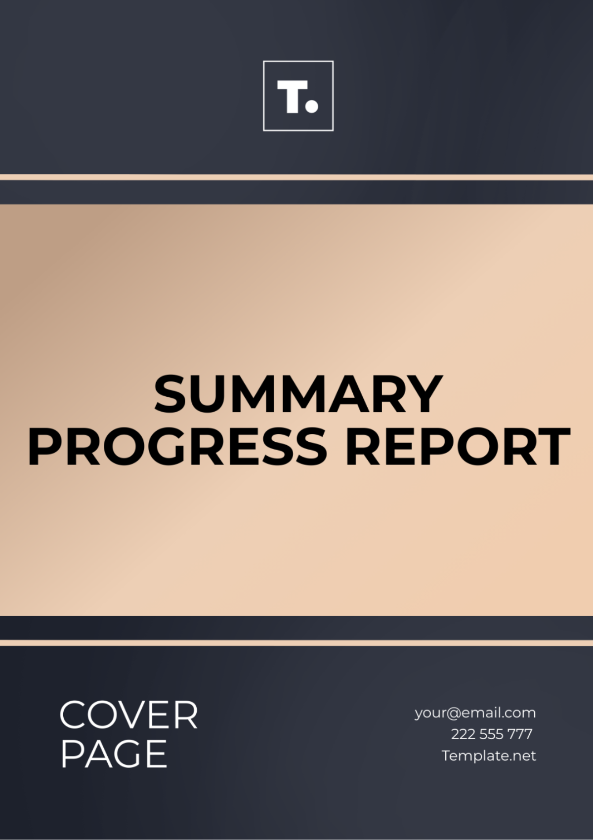 Summary Progress Report Template - Edit Online & Download Example ...