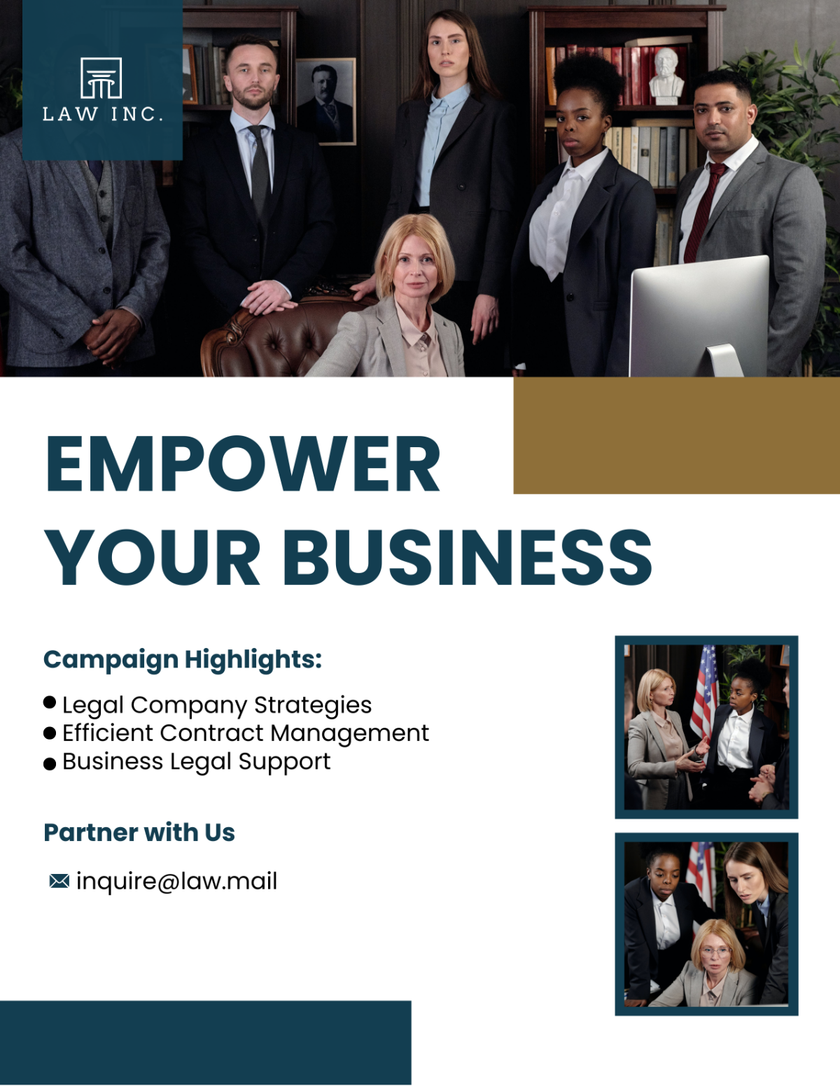 Law Firm Campaign Flyer