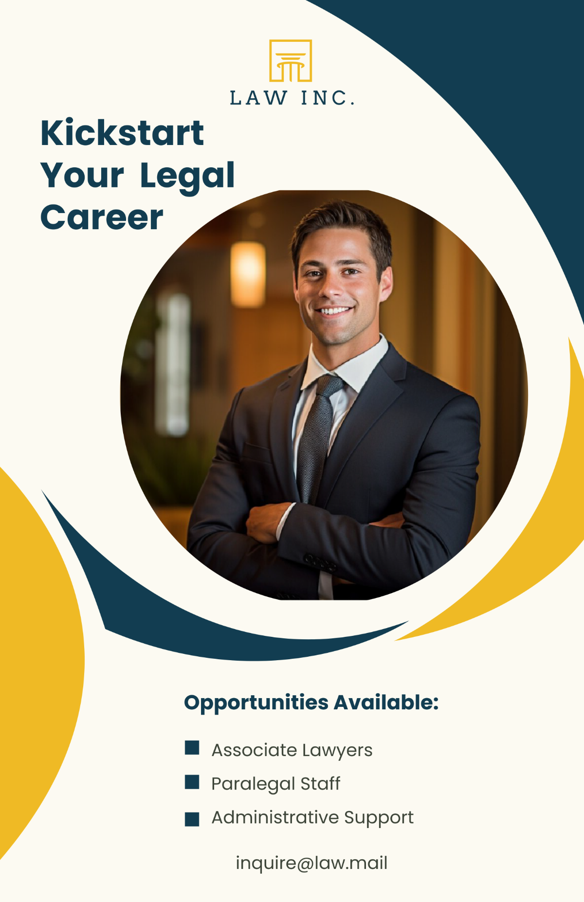 Law Firm Job Poster