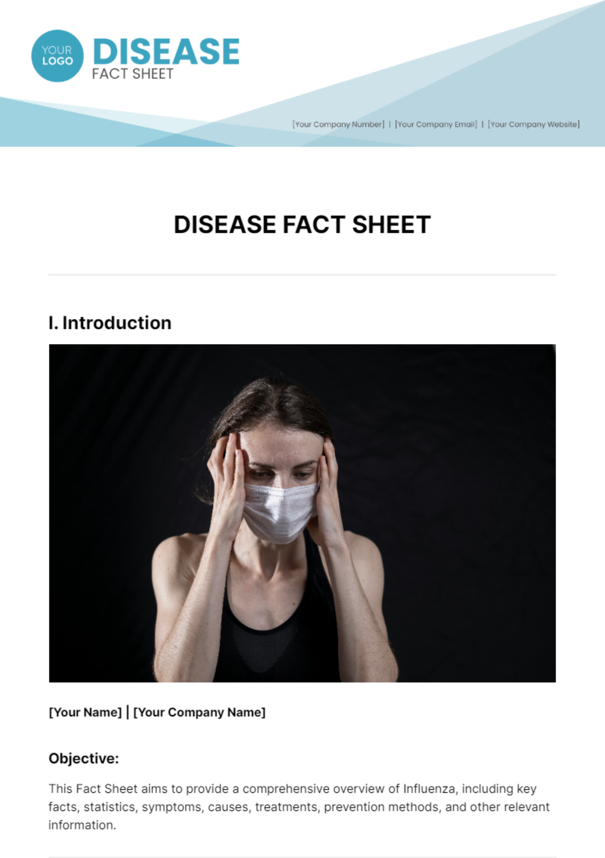 Disease Fact Sheet Template