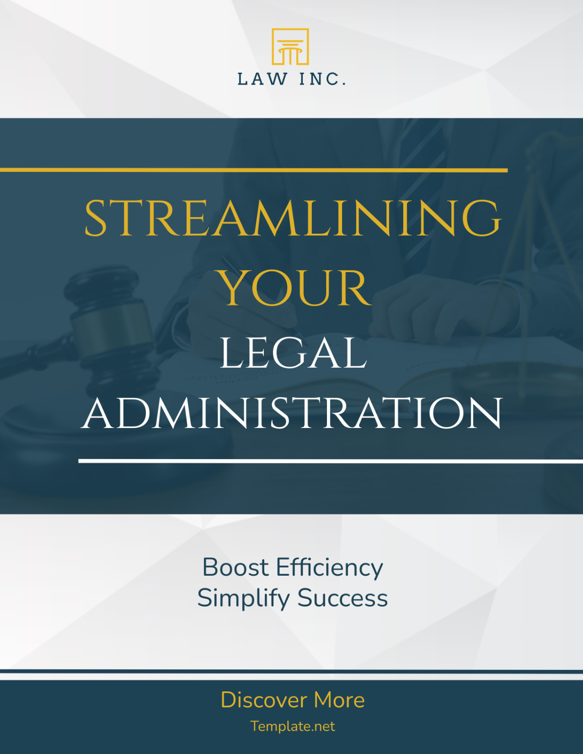 Law Firm Administration Flyer