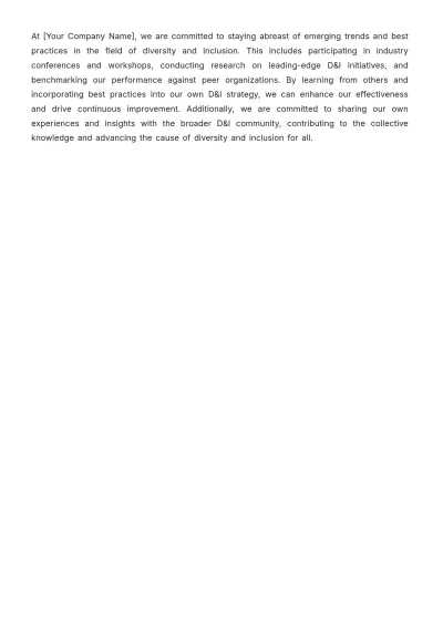 Free Law Firm Diversity and Inclusion Strategy Template to Edit Online