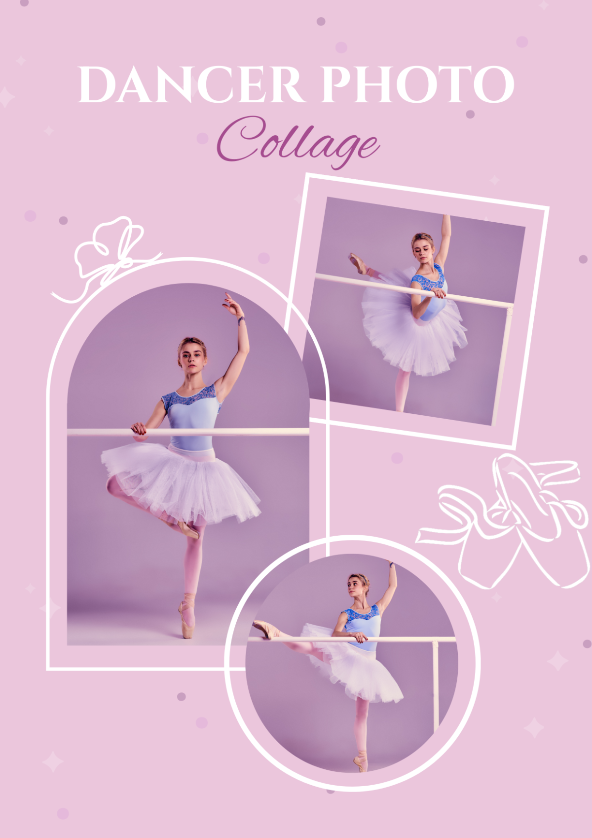 Dancer Photo Collage Template