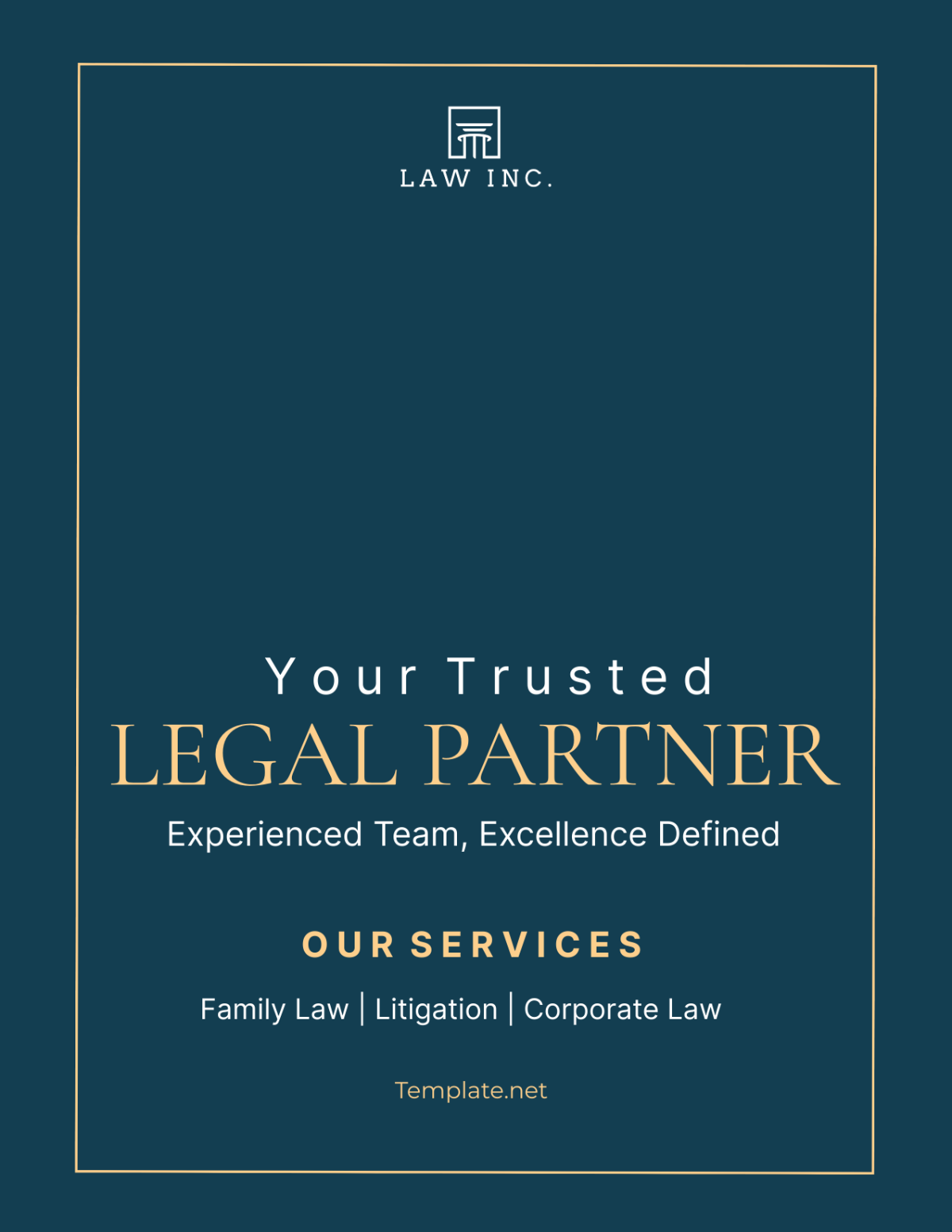 Law Firm Information Flyer
