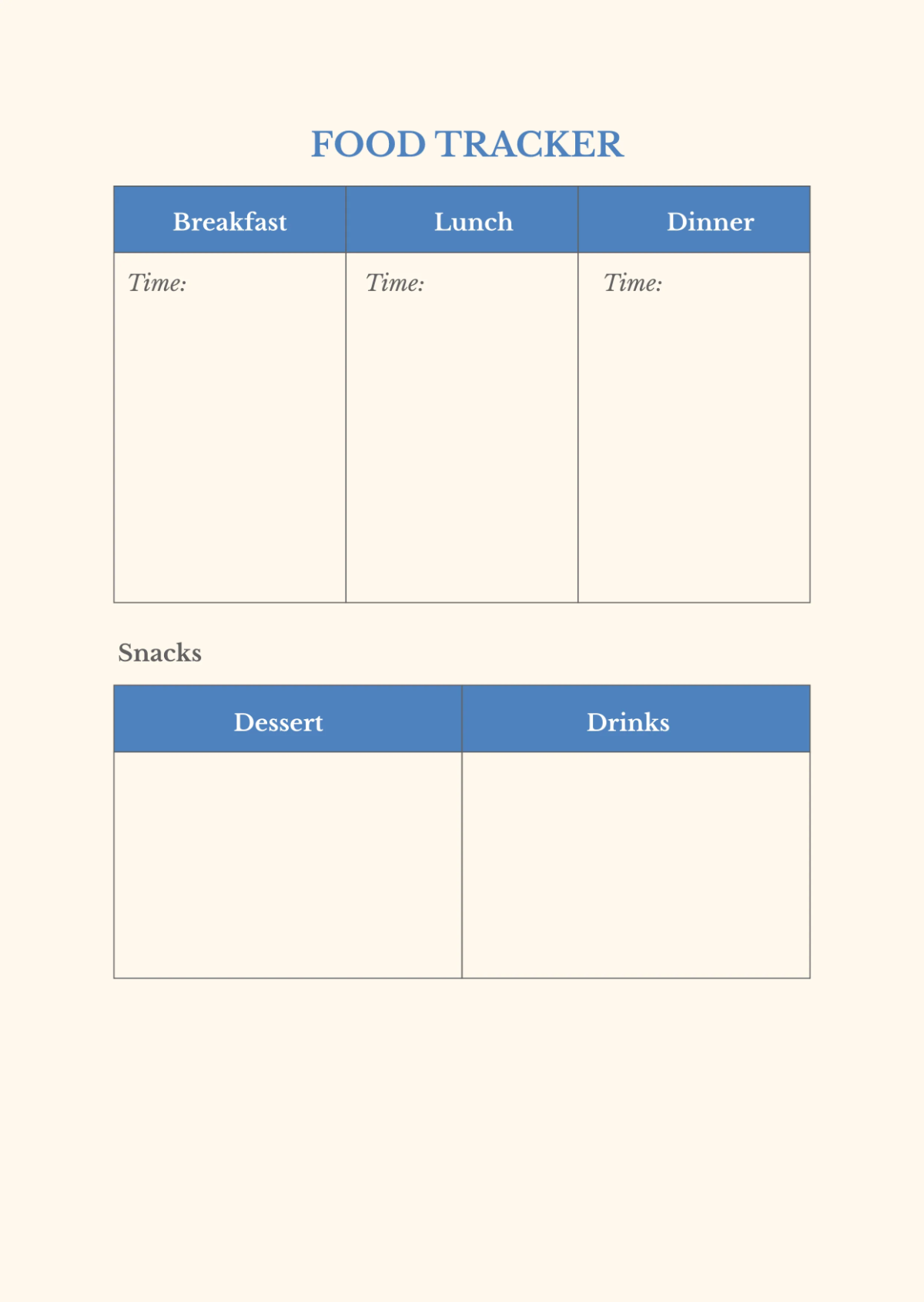 Free Diary Notebook Journals Template to Edit Online