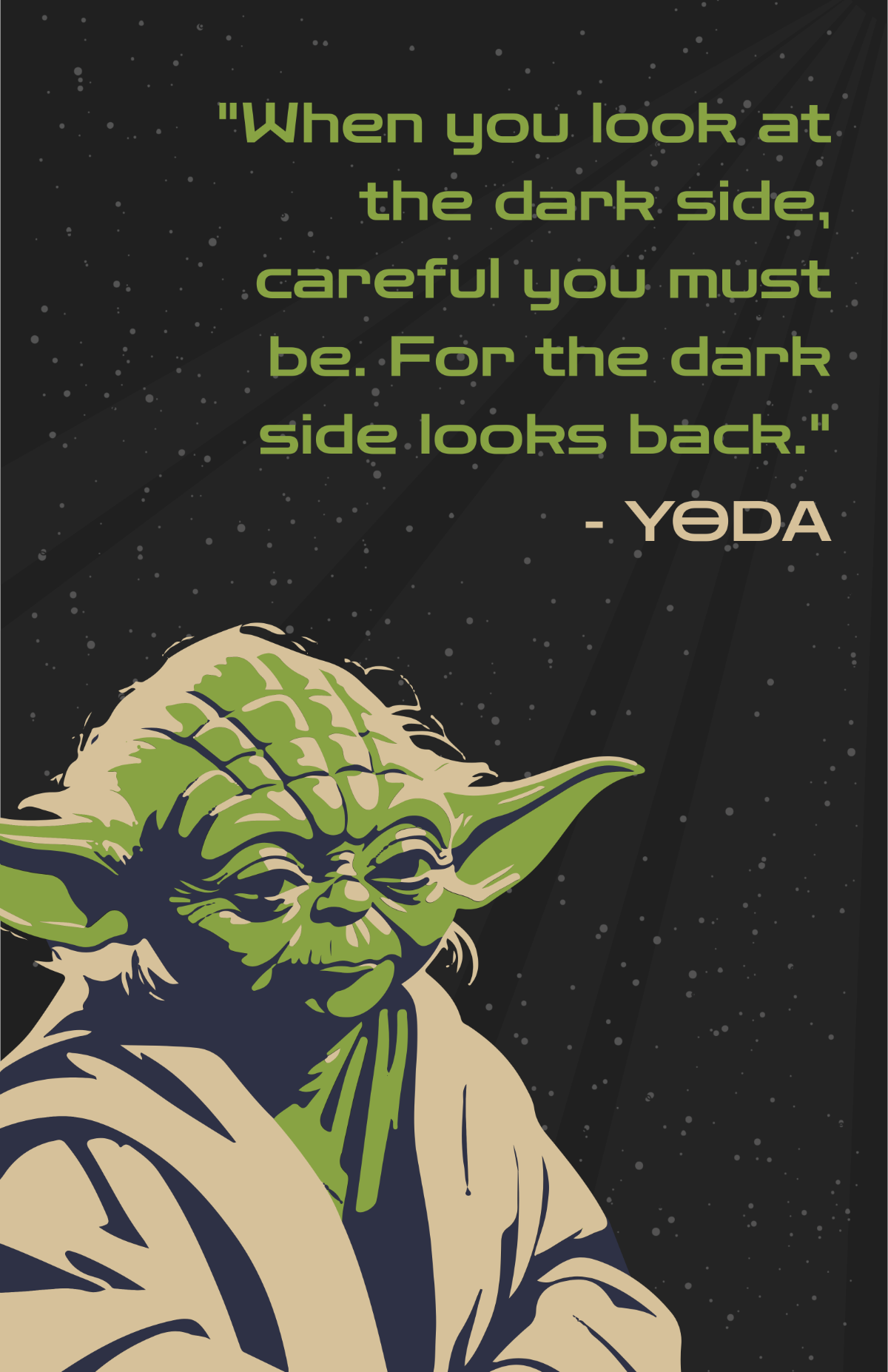 Star Wars Quote Poster
