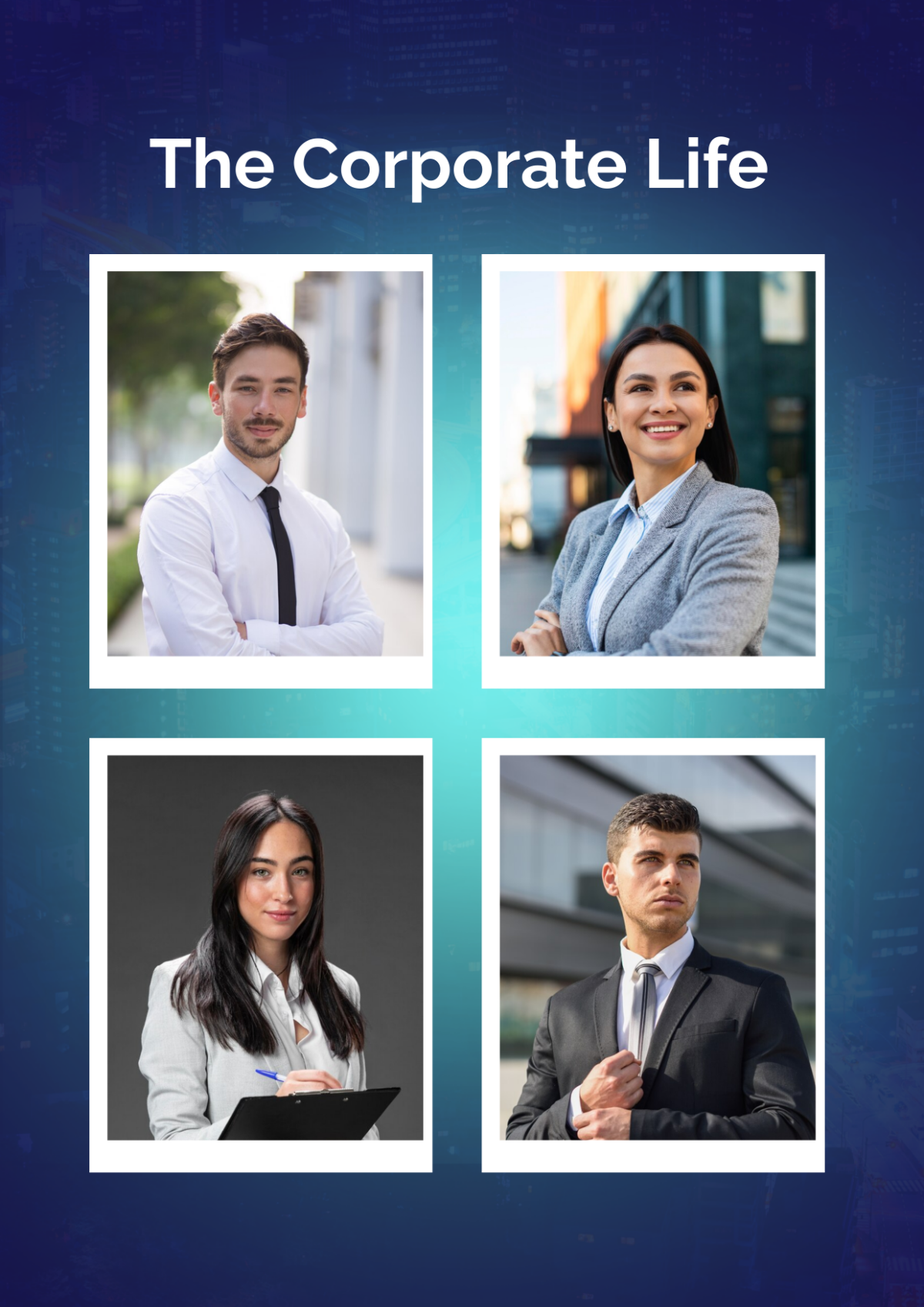 Corporate Photo Collage Template