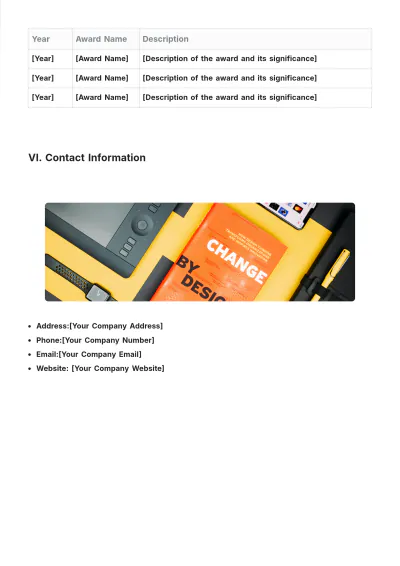 Free Advertising Agency Fact Sheet Template to Edit Online