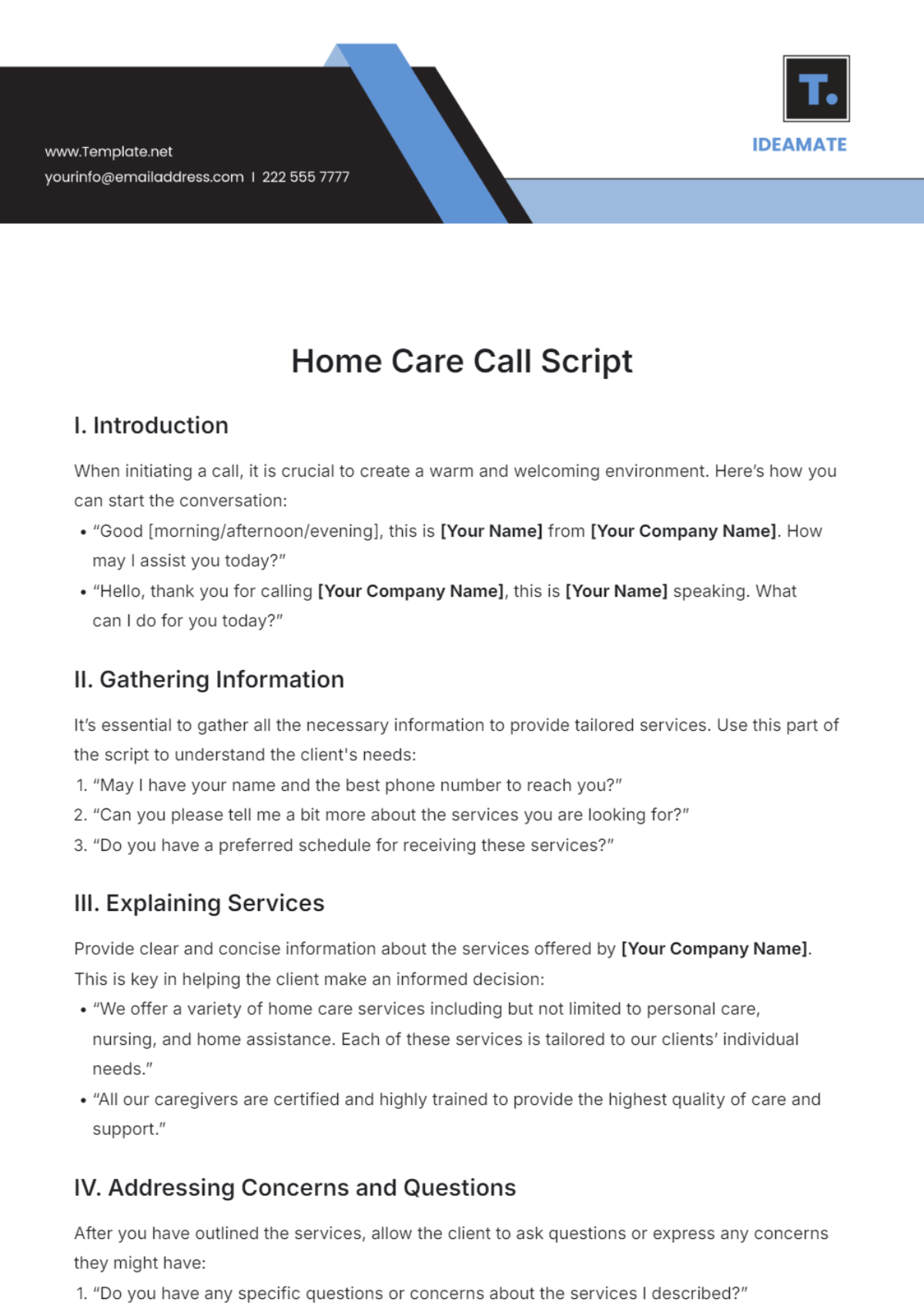 Free Talk Show Script For Students Template Edit Online Download