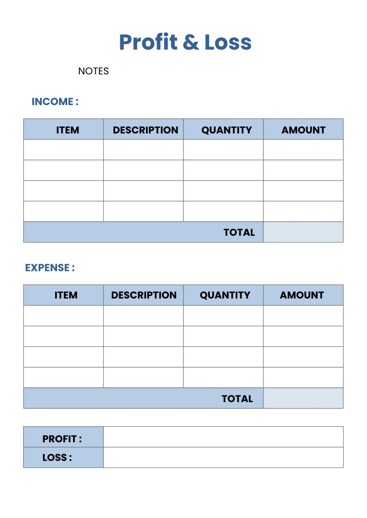 Free Business Notebook Journals Template to Edit Online