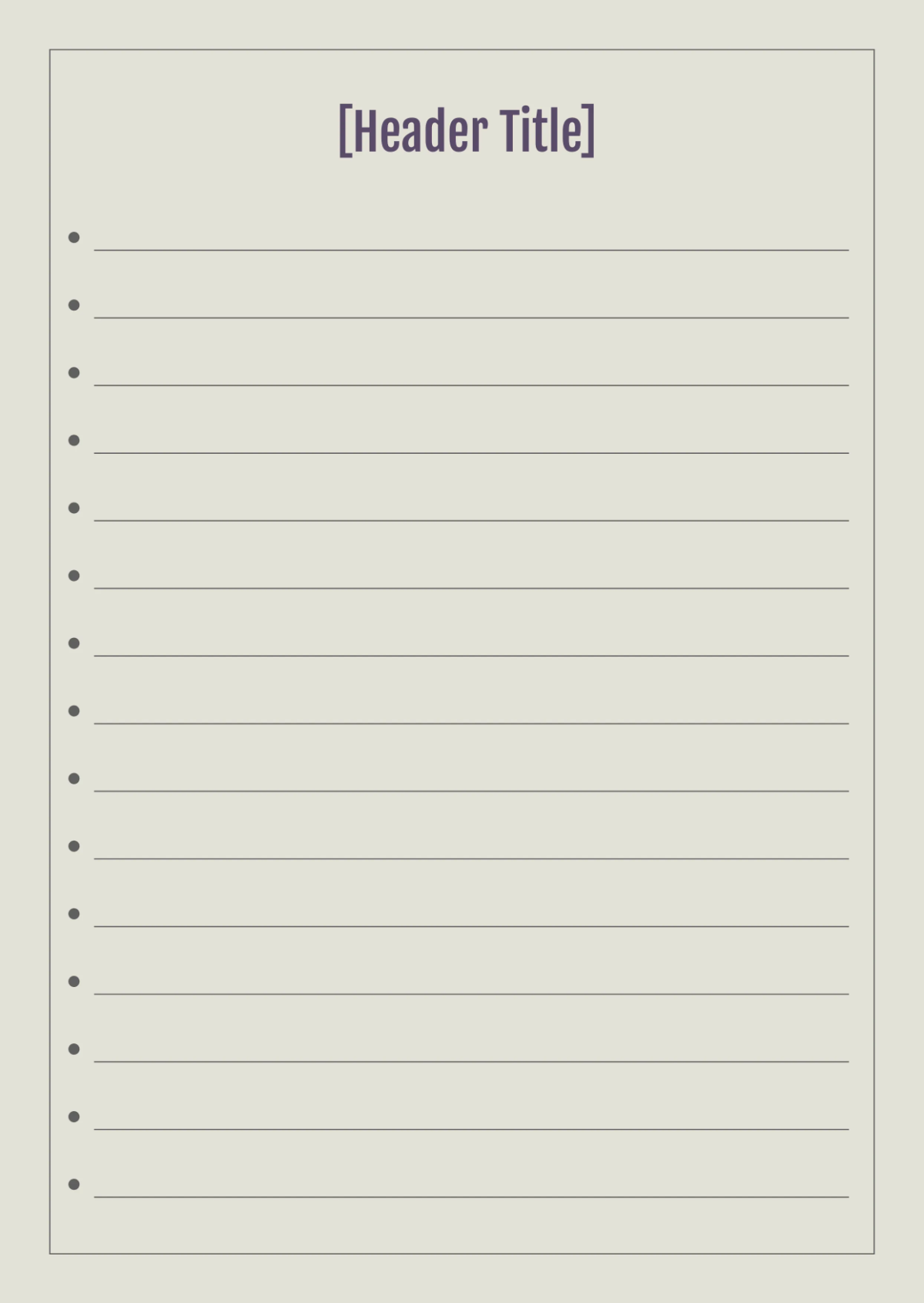 Free Blank Notebook Journals Template to Edit Online