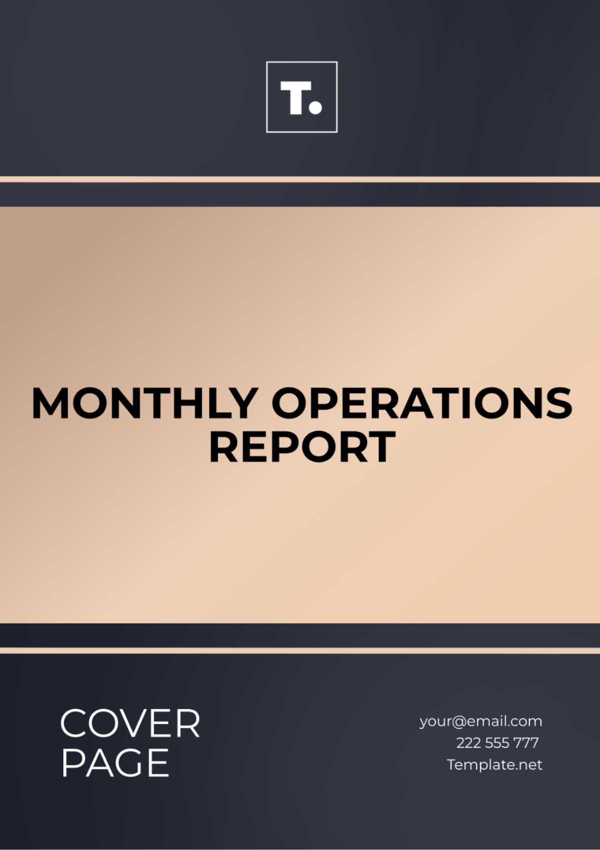 Free Monthly Operations Report Template