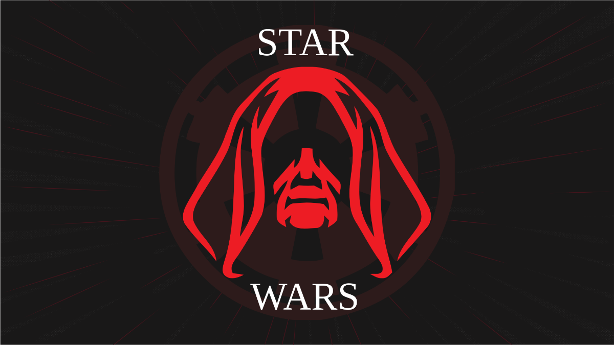 Free Star Wars Emperor Background Template