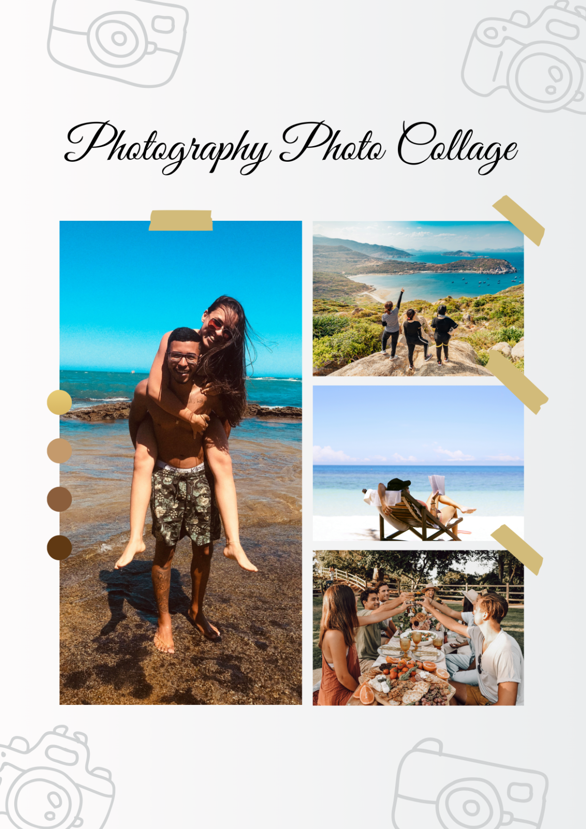 Photography Photo Collage Template