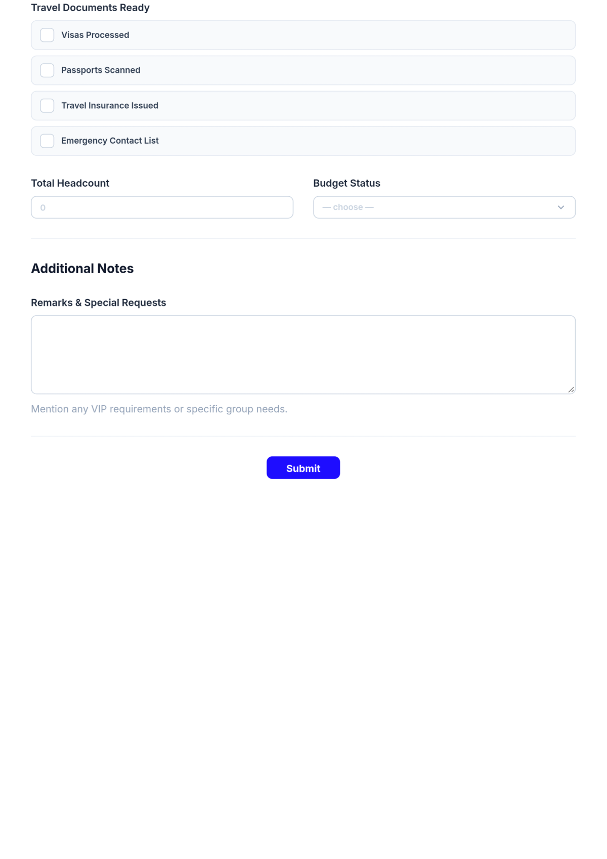 Free Travel Agency Event Checklist Template & AI Maker Free Travel Agency Event Checklist Template & AI Maker