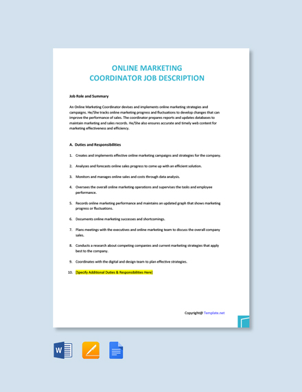 marketing-and-sales-coordinator-job-ad-description-template-in-google