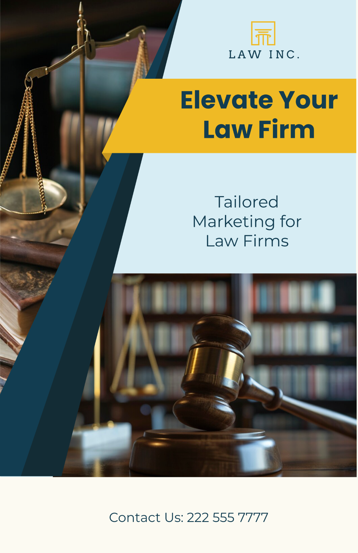 Law Firm Marketing Poster