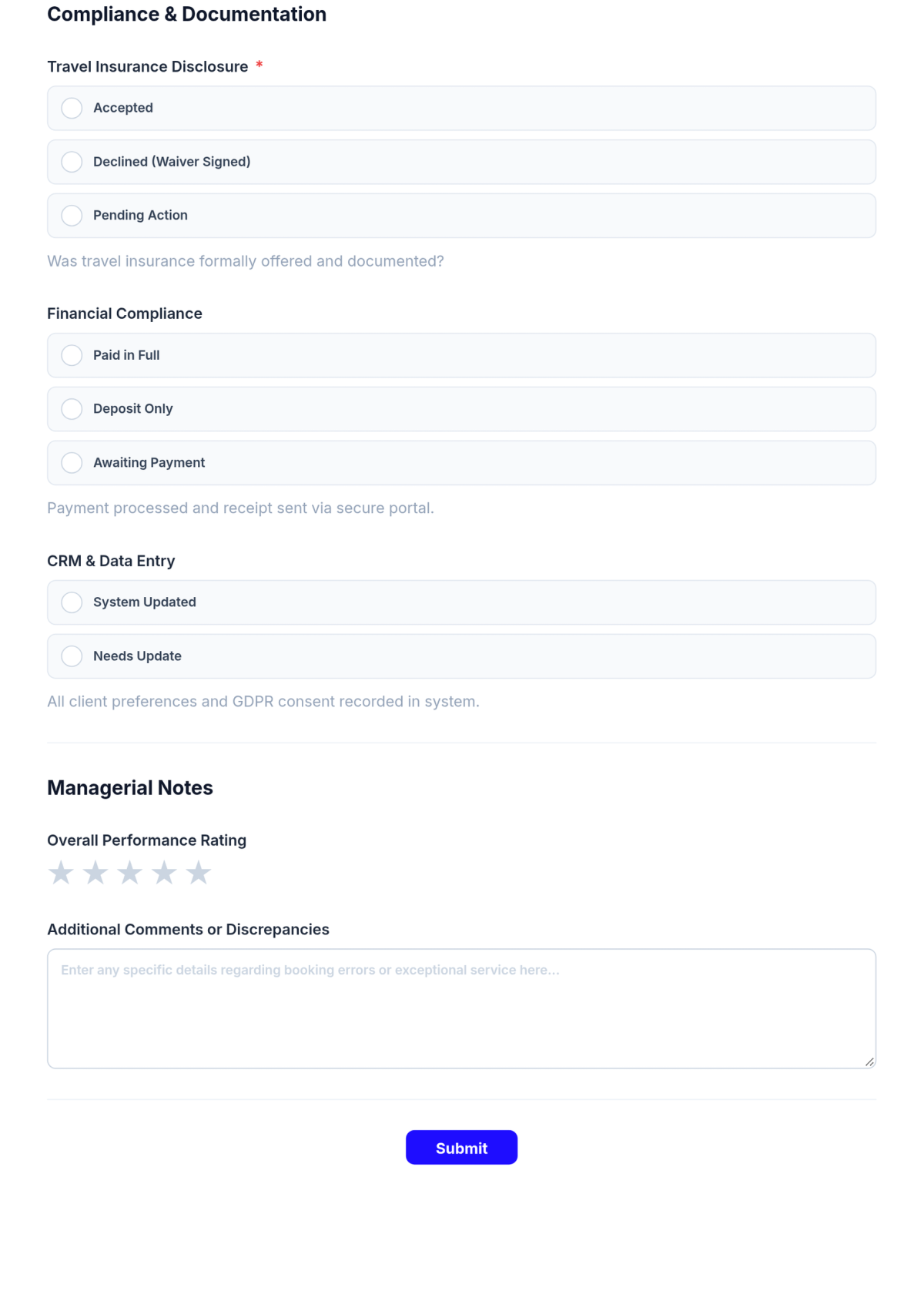 Free Travel Agency Employee Checklist Template & AI Maker Free Travel Agency Employee Checklist Template & AI Maker