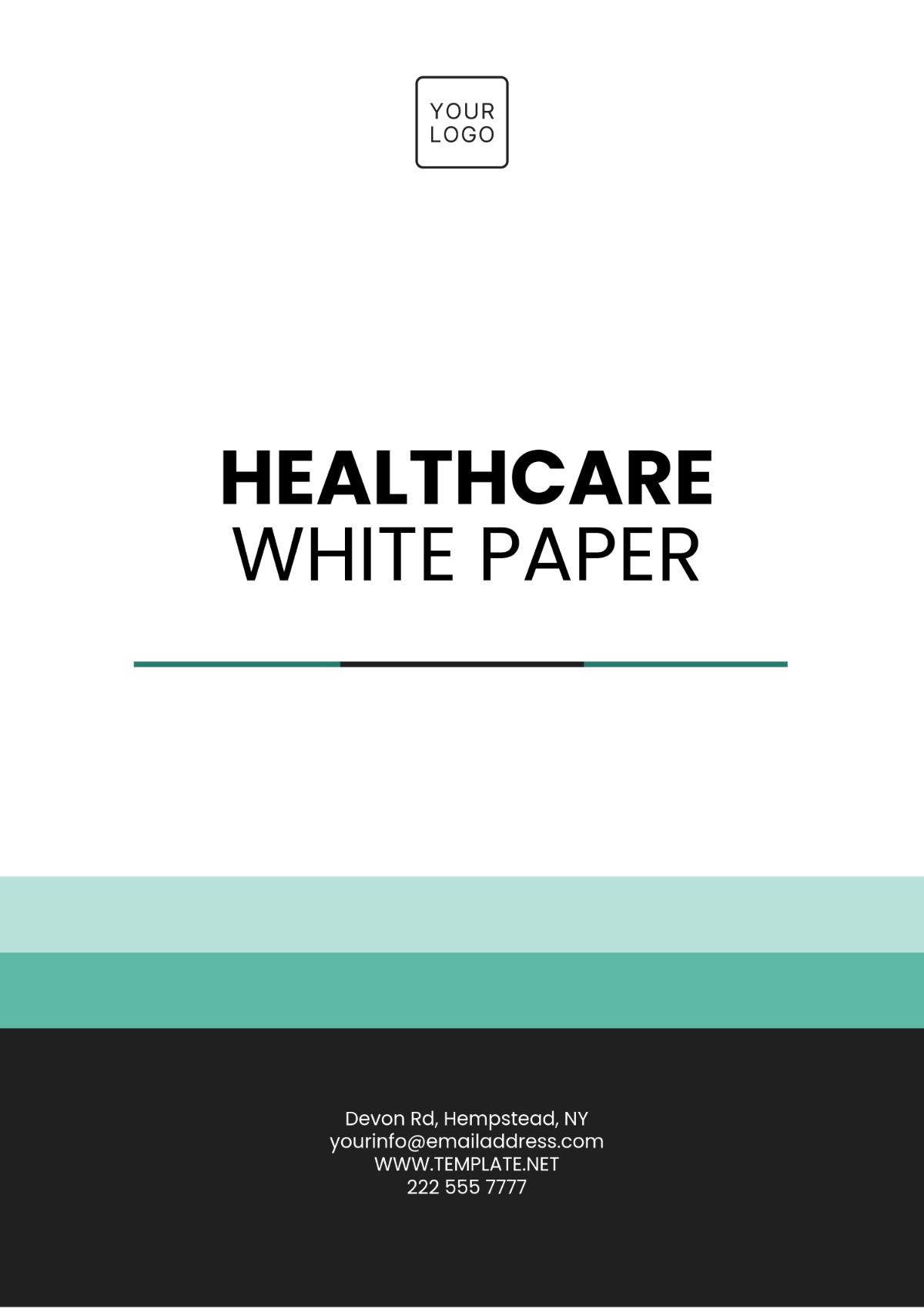 Healthcare White Paper Template