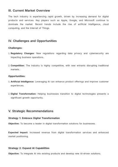 Free Corporate White Paper Template to Edit Online