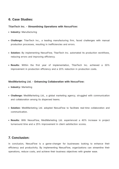 Free Software White Paper Template to Edit Online