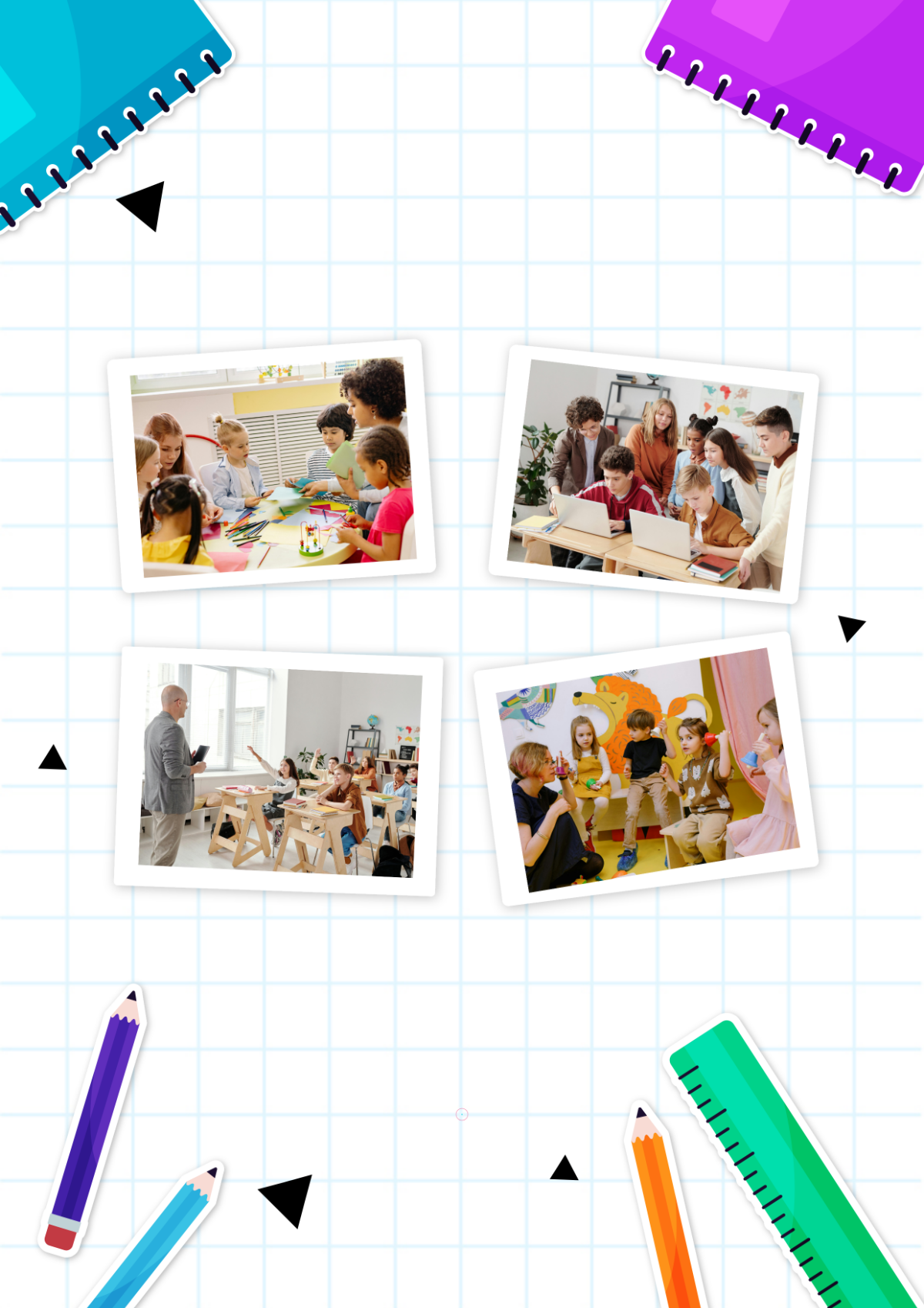 Free School Class Photo Collage Template