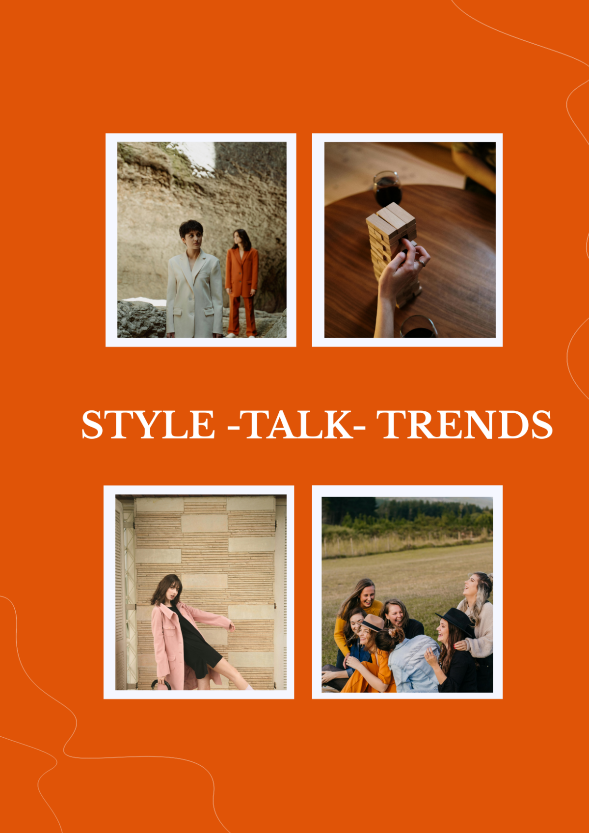 style talks trends photo collage