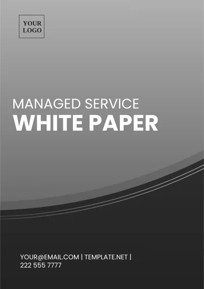 Free Managed Services White Paper Template to Edit Online