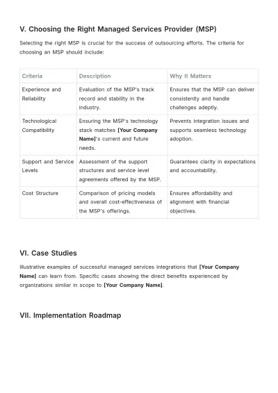 Free Managed Services White Paper Template to Edit Online