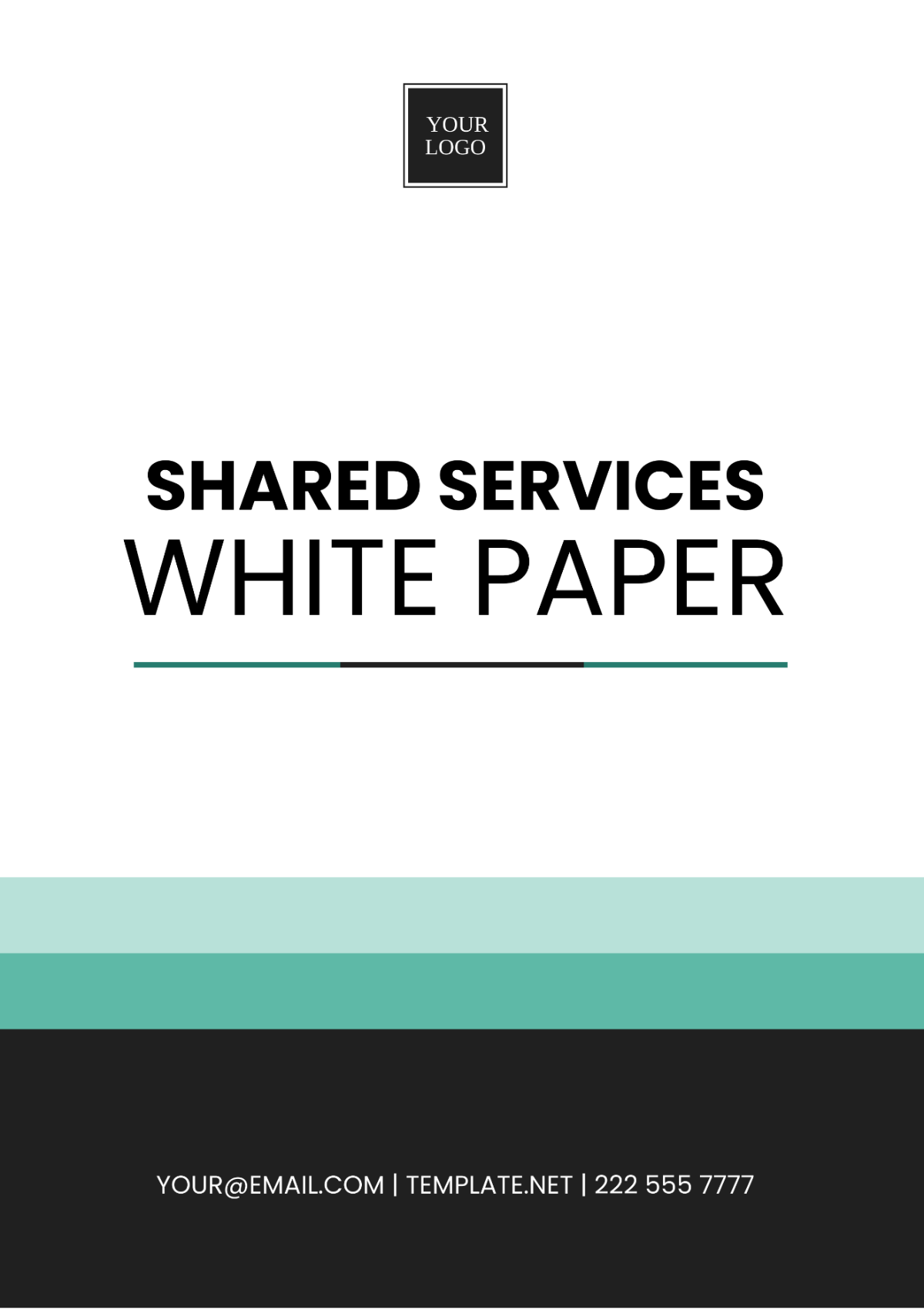 Shared Services White Paper Template