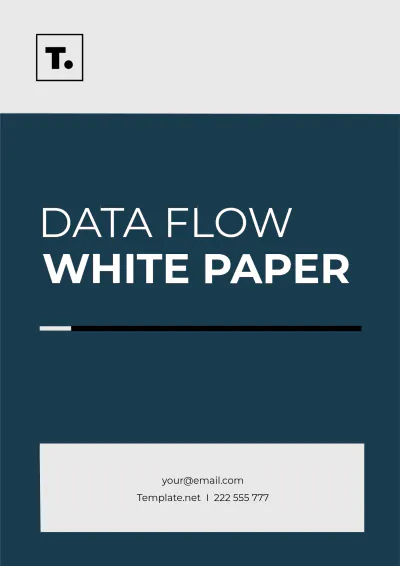 Free Data Flow White Paper Template to Edit Online