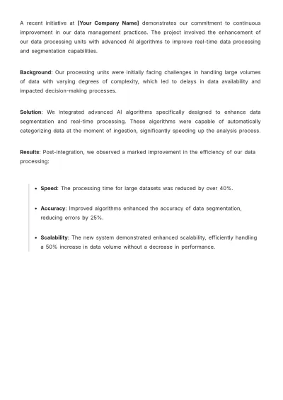 Free Data Flow White Paper Template to Edit Online