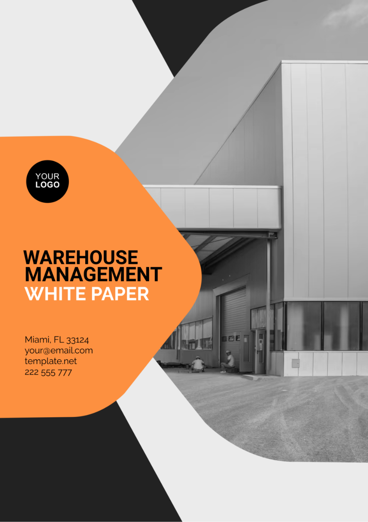 Warehouse Management White Paper Template - Edit Online & Download