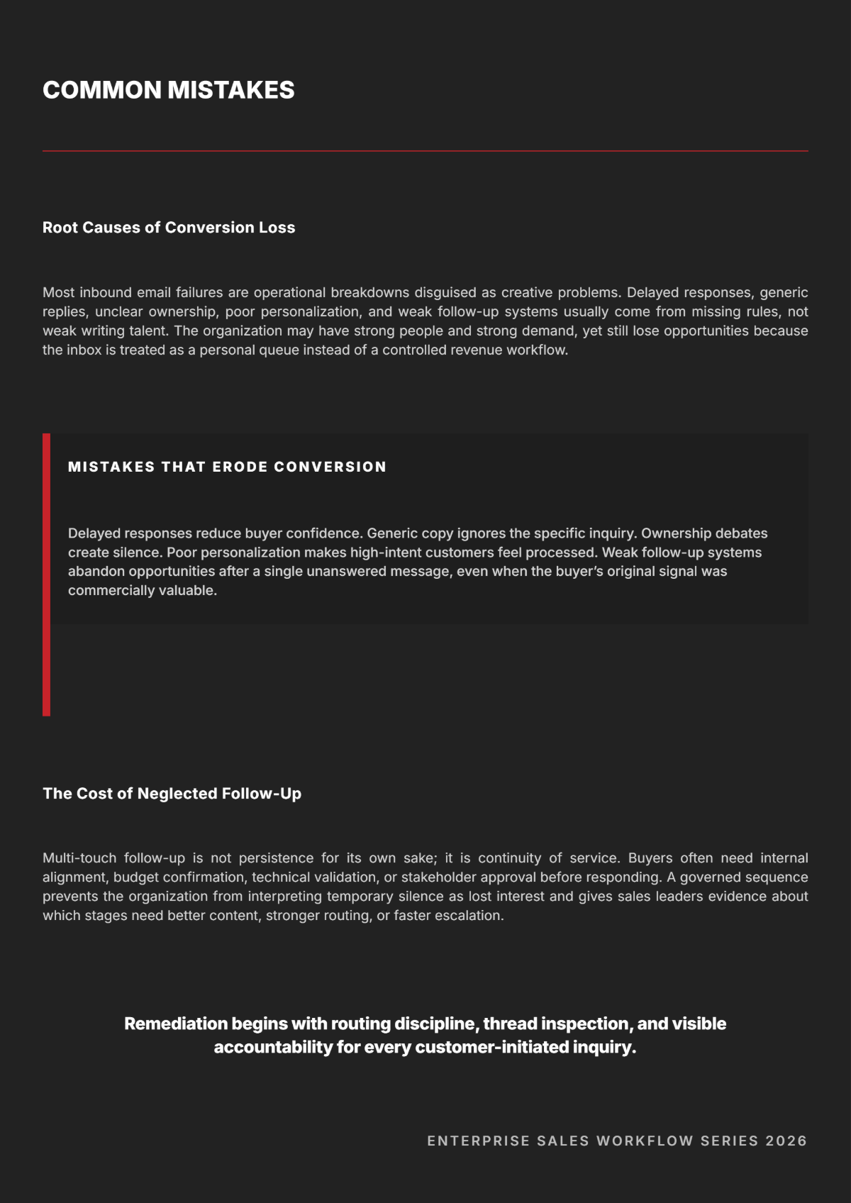 Free Company Inbound Sales Email White Paper Template to Edit Online