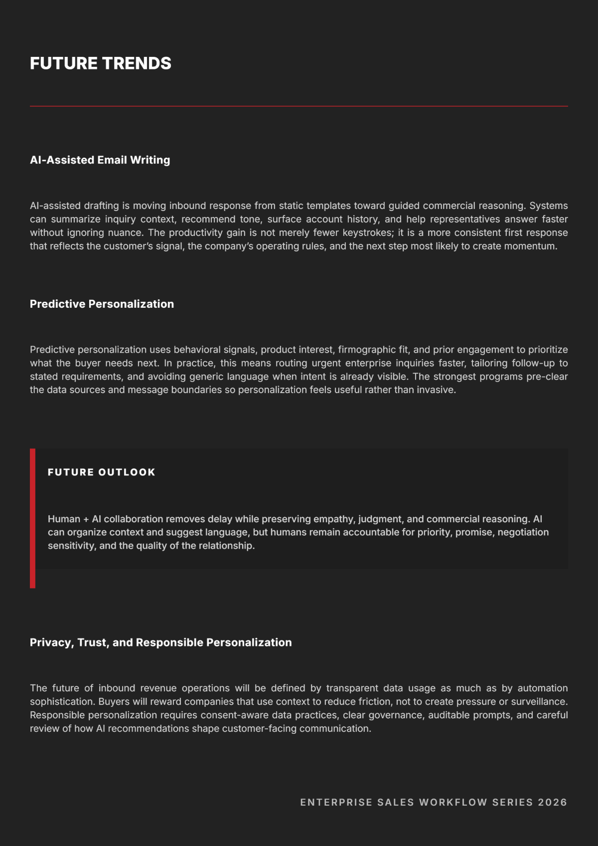 Free Company Inbound Sales Email White Paper Template to Edit Online