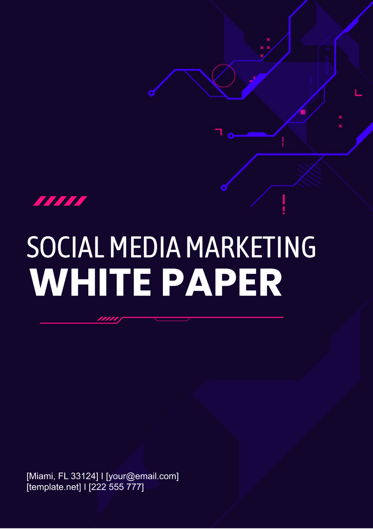 Social Media Marketing White Paper Template