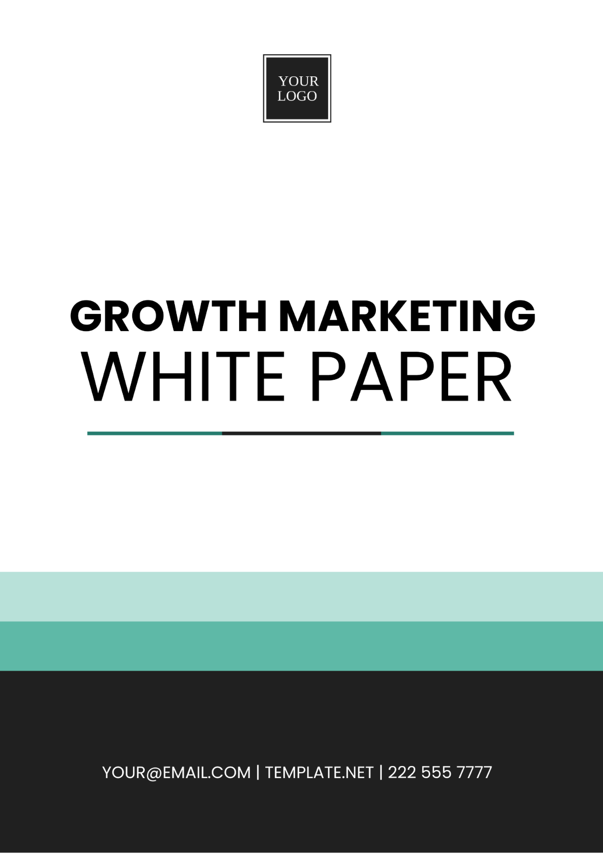 Growth Marketing White Paper Template