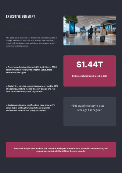 Free Travel White Paper Template to Edit Online