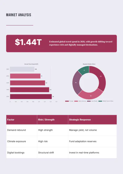 Free Travel White Paper Template to Edit Online