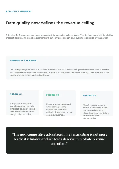 Free B2B White Paper Template to Edit Online