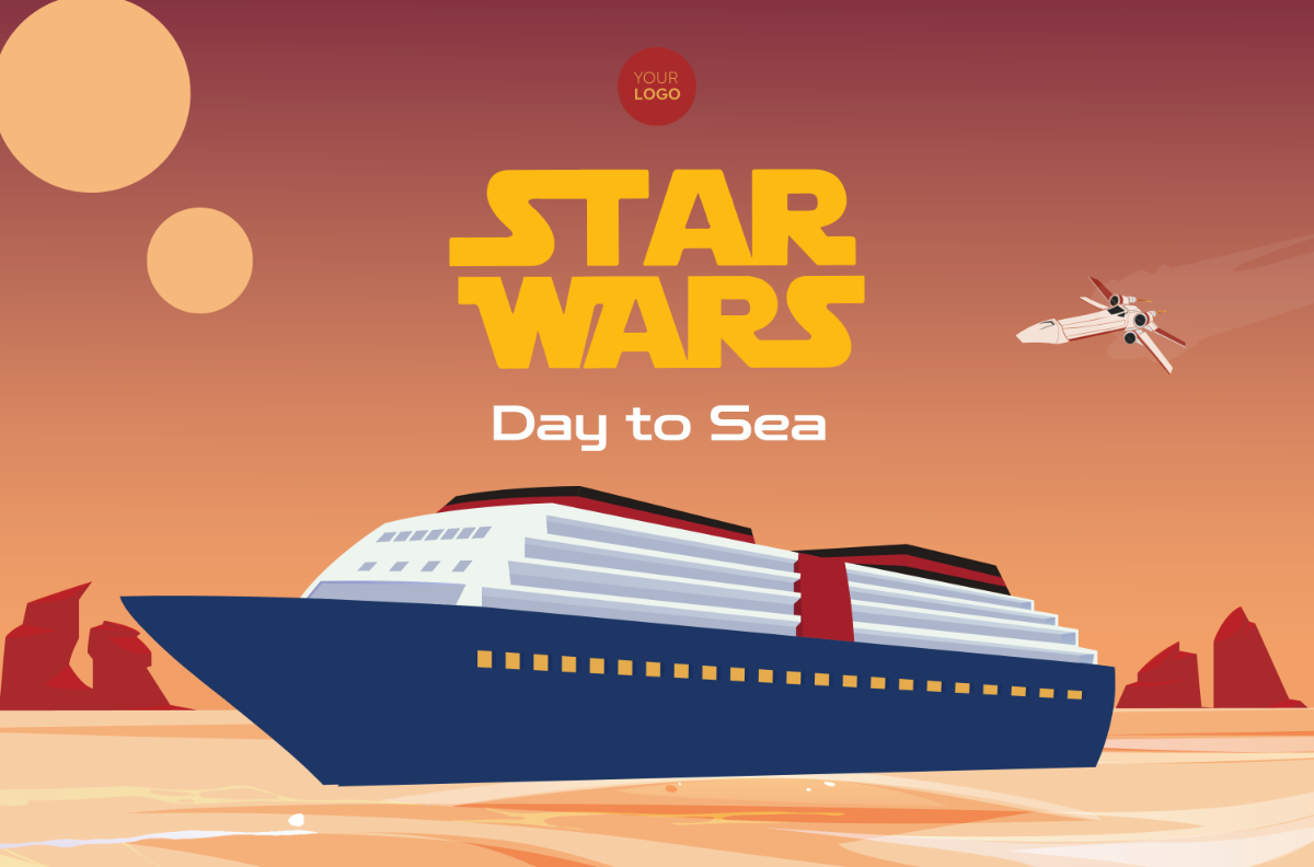 Star Wars Day To Sea Banner