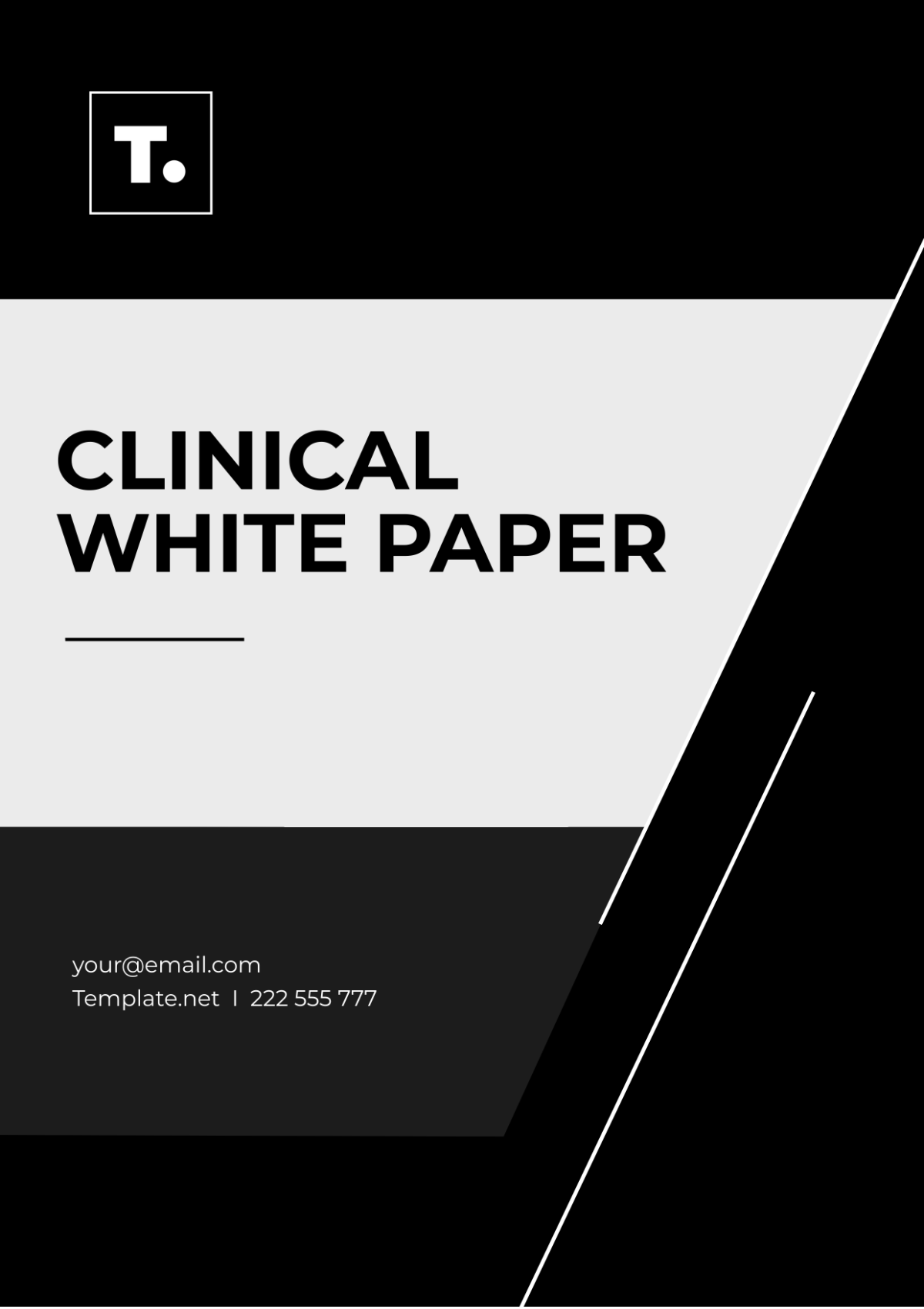 Clinical White Paper Template